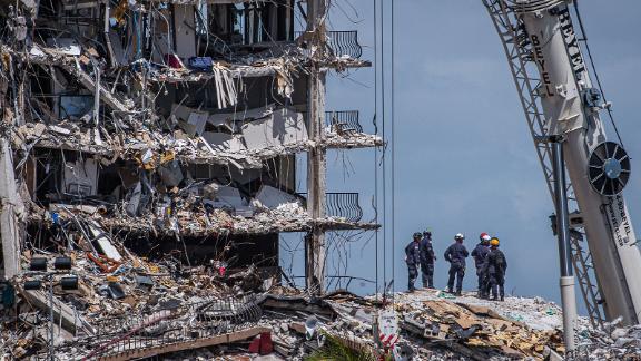 More than 3 million pounds of concrete have already been removed during the rescue operation, said Miami-Dade Fire Chief Alan Cominsky.