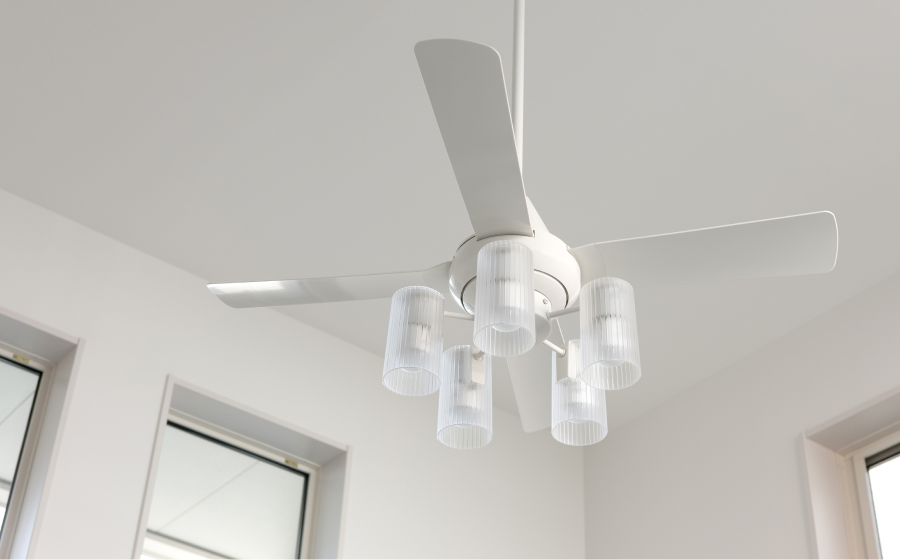 Replace or install a ceiling fan