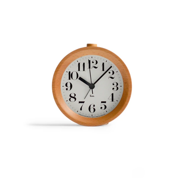 Riki Watanabe for Lemnos Riki Alarm Clock - Wood 