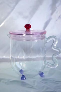 The Qi Bloom Glass Teapot