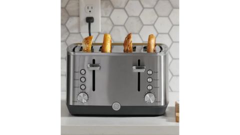 GE 4-Slice Stainless Steel Toaster